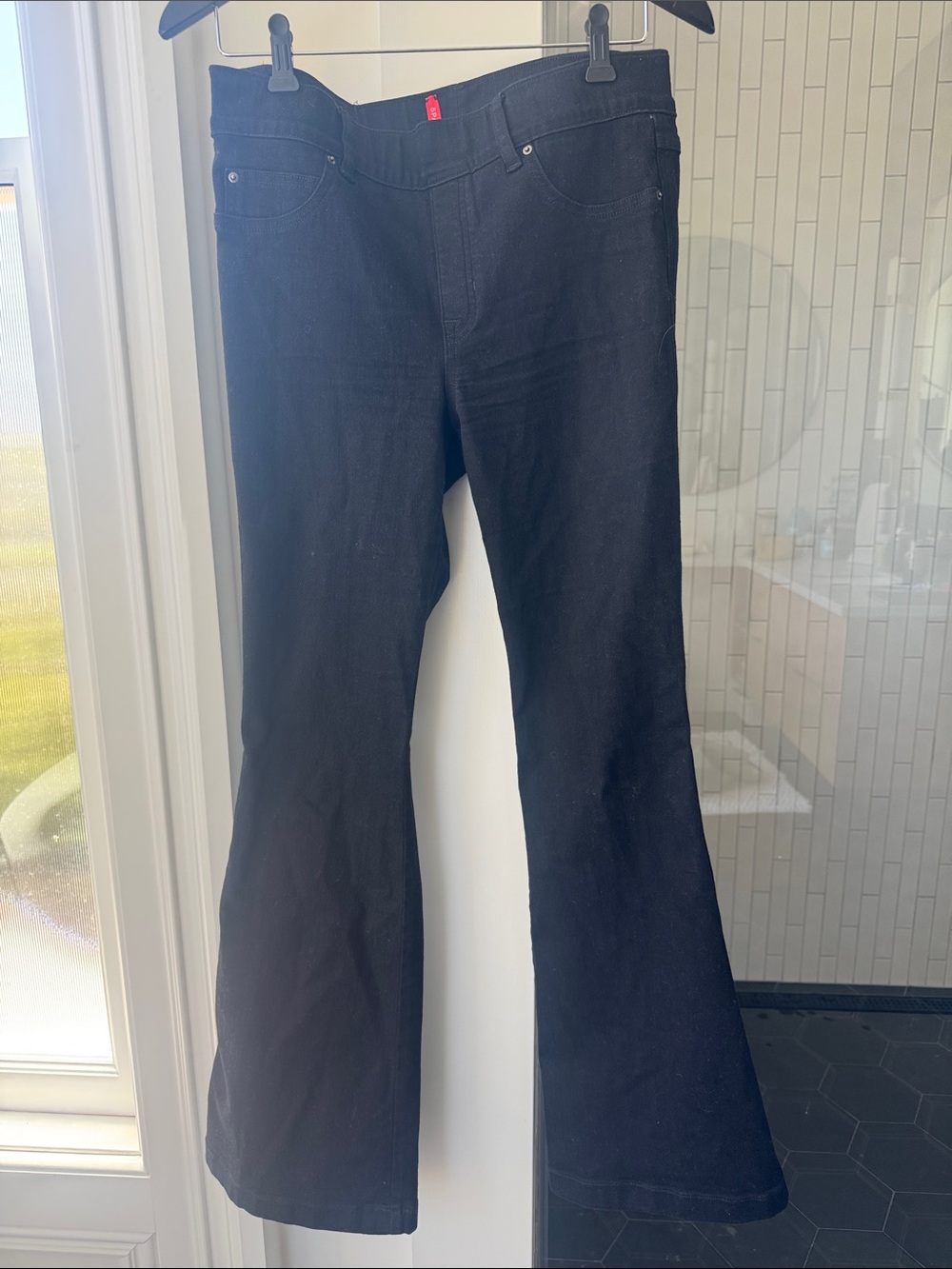 SPANX Black Flare Jeans